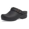 Ingrid Sling Back Mule Clog for Women - Anti-Fatigue Rocker Bottom Promotes Forward Foot Motion - Premium Leather Uppers for