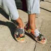 Women's Art Travel Slip-On Shoes Casual Lightweight Breathable Flats Comfortable Loafers